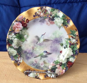 Lena Liu's Delicate Treasures "Bountiful Beauty" 2000 Decorative Plate Pre-owned - Picture 1 of 2