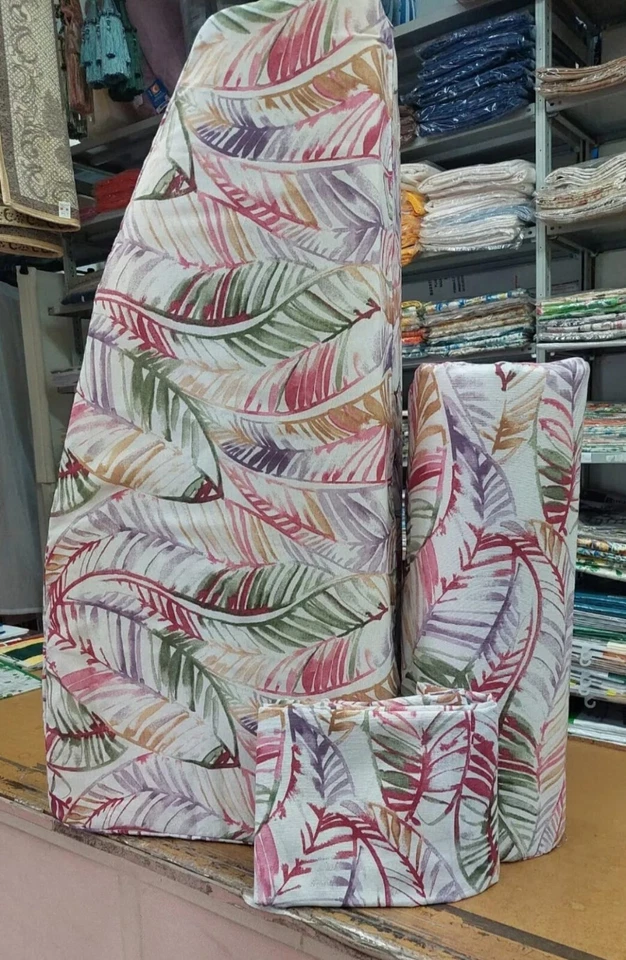 completo cuscini per letto a ponte o cassettone disegno Foglie Stilizzate - Immagine 1 di 1