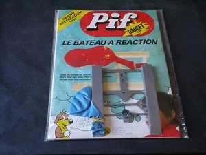 VAILLANT PIF GADGET N°268 AVEC GADGET LE BATEAU A RÉACTION - Picture 1 of 1