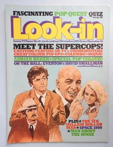 Look-in Magazine #46 - 8th Nov 1975 Kojak Columbo Space 1999 6 Million Dollar - Picture 1 of 3