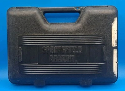 Springfield Armory XD-9 Factory Hard Plastic Pistol Case Box Black - Image 1 of 4