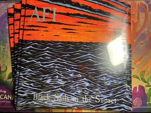 x1 AFI Black Sails in the Sunset LP Limited Tropical Sunset Variant Vinyl x/500 - Picture 1 of 6