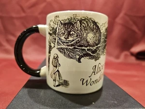 Tazza gatto Alice nel Paese delle Meraviglie Scomparsa Cheshire Disney Coniglio Bianco - Foto 1 di 8