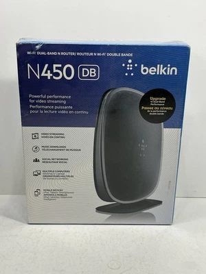 Belkin N450 4-Port 10/100 Wireless N Router (F9K1105V1) - Image 1 of 4