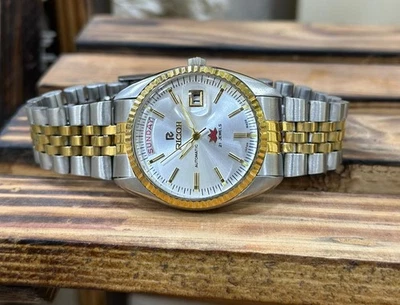Raro Reloj Ricoh Automático 21 Joyas Hecho en Japón Para Hombre President 061-121 Foto 1 de 4