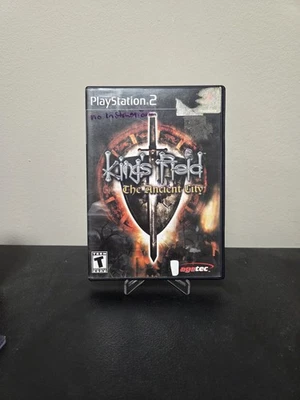 King's Field: The Ancient City (Sony PlayStation 2, 2002) Item & Box - Image 1 of 4