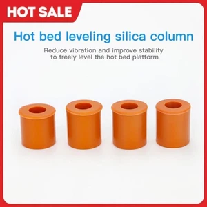4 pièces colonnes de nivellement en silicone pour imprimante 3D Ender-3 3S 3 Pro 3 V2 - Photo 1/7