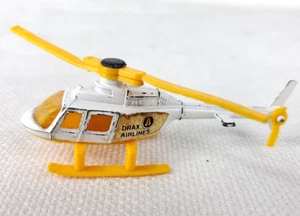 Corgi Drax Airlines Helicopter 007 Moon Raker Made in England No. 74 1:64 Scale  - Picture 1 of 4