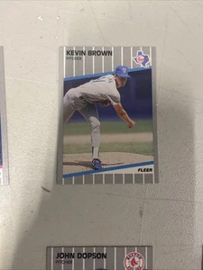 1989 Fleer Update - Kevin Brown #U-63 - Picture 1 of 1