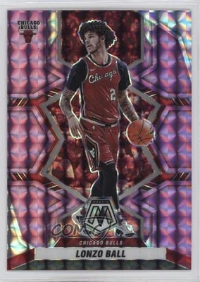 2021-22 Panini Mosaic Purple Mosaic Prizm /49 Lonzo Ball #33 - Image 1 of 2