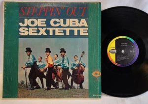 Joe Cuba Sextette - Steppin Out LP - 1968 Press - Rare Salsa Pachanga - Shrink - Picture 1 of 2