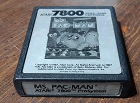 Ms. Pac-Man (Atari 7800, 1986)  Tested and Working!