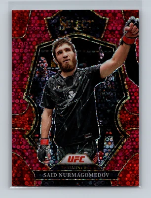 2023 Panini Select UFC Premier Red Disco Prizm /99 Said Nurmagomedov #111 - Image 1 of 2
