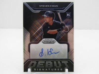 STEVEN KWAN 2022 PRIZM DEBUT SIGNATURES AUTOGRAPH AUTO! ROOKIE RC! GUARDIANS!! - Image 1 of 2