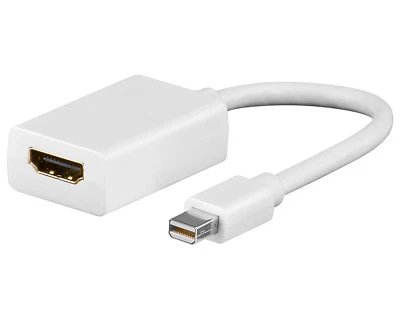 Goobay® DisplayPort Adapter Mini DP-Stecker auf HDMI Buchse inklusive Audio - Bild 1 von 2