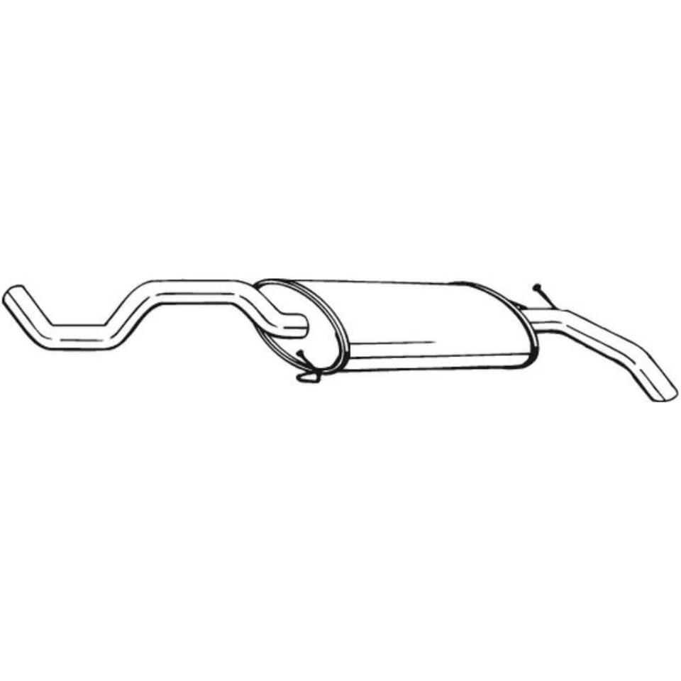 BOSAL Silencieux Arrière Compatible Pour VW Polo Variant 281-377 - Photo 1/1
