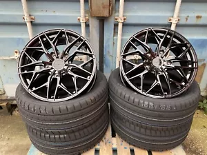 FITS ALL VAUXHALL VIVARO TRAFIC ALUWERKS XT3 19" LOAD RATED WHEELS & TYRES - Picture 1 of 11