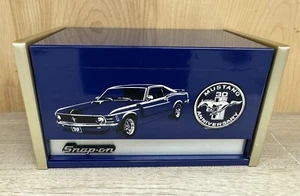 Snap-on Mini Micro Tool Box ~ Top Chest - Mustang 30th Anniversary Blue - Picture 1 of 10