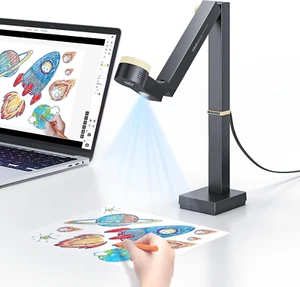 Fancy S Pro USB Visualizer, 12MP Document Camera, 4K USB Visualizer for A3 A4 Si - Picture 1 of 10