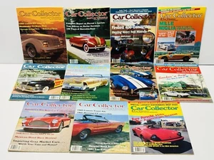 Car Collector Magazine 1980s Lot of 11 Issues Classic Autos Excellent Condition - Foto 1 di 13