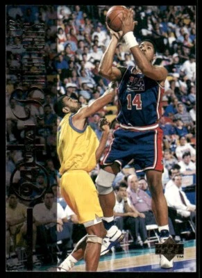 1994-95 Upper Deck #179 Alonzo Mourning Team USA Hornets basketball card - Image 1 of 2