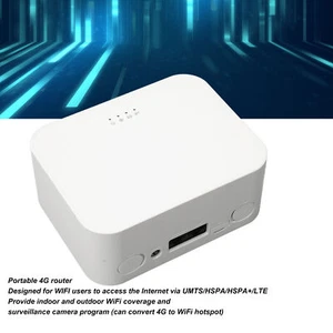 Routeur WiFi 4G LTE avec emplacement pour carte SIM 2.4G 5GDual ports antenne port WAN LAN NEUF - Photo 1/31