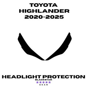 Fits Toyota Highland 2020-2025 Paint Protection TPU PPF Pre-Cut Kit Easy Install - Picture 1 of 4
