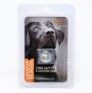 SportDOG Locator Safety Beacon Dog Collar White Light Walking Hunting Hiking