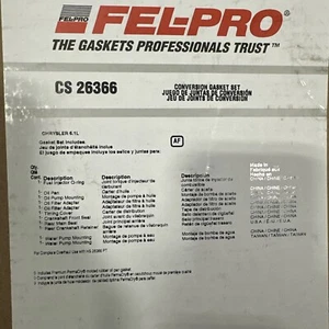 Engine Conversion Gasket Set Fel-Pro CS26366 - Picture 1 of 3