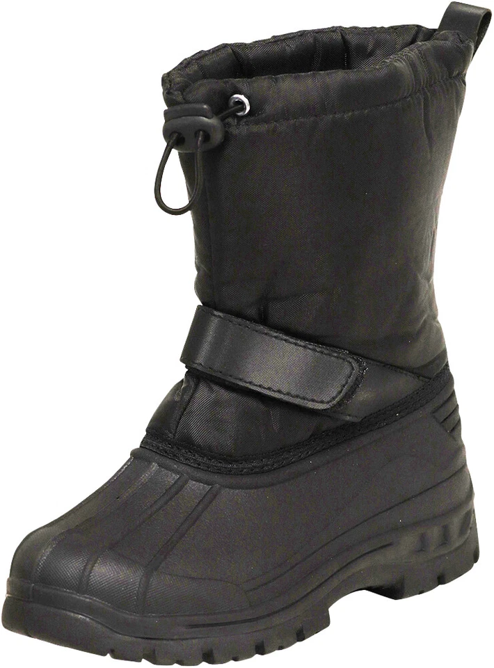 Norty Lightweight Fleece Lined Snow Boots for Little and Big Kids, Boy's Girl's - Image 1 of 1