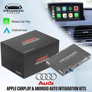 Kit de integración automática inalámbrico Audi Q3 CarPlay y Android modernización - Imagen 1 de 7