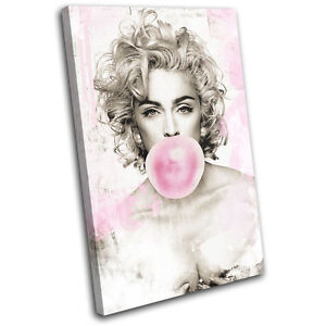 Madonna Pop Art Iconic Celebrities SINGLE CANVAS WALL ART Picture Print