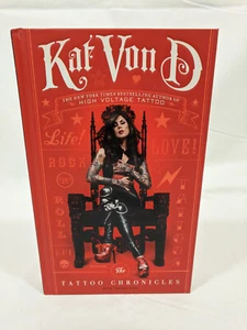 Kat Von D The Tattoo Chronicles Harper Design 2010 First Edition & Print SIGNED - Picture 1 of 7