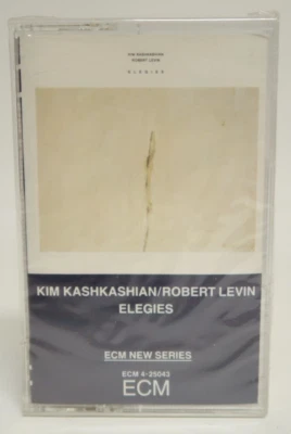 Kim Kashkashian & Robert Levin Elegies Cassette Tape Promo ECM New Series 1986 - Image 1 of 3