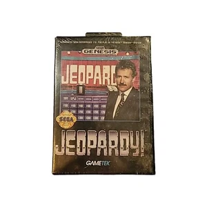 Jeopardy! (Sega Genesis, 1992) Brand New, Factory Sealed - Picture 1 of 2
