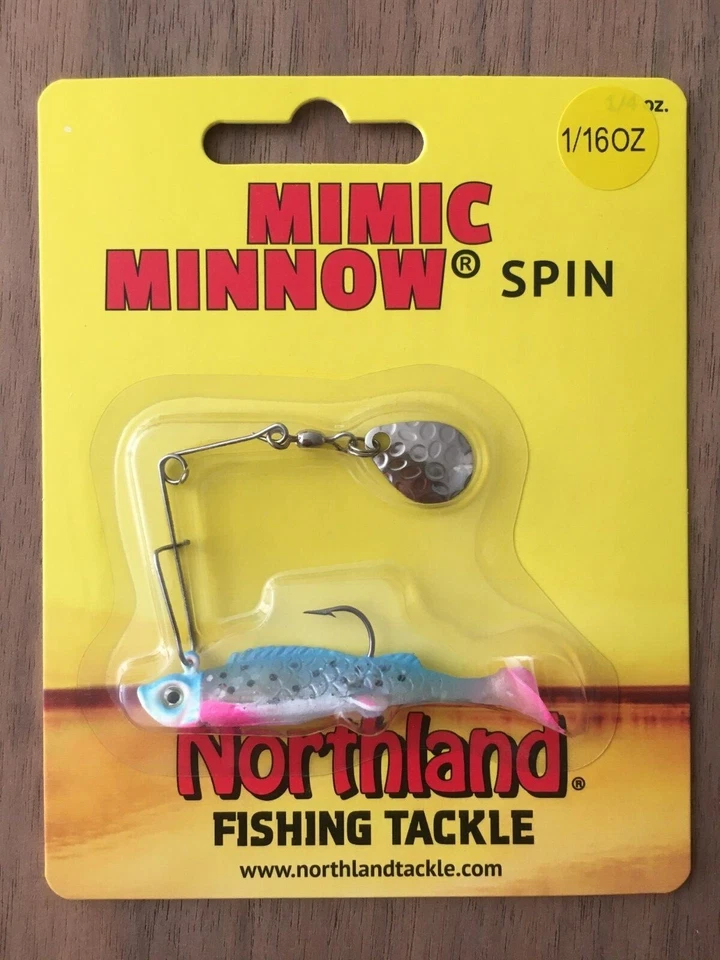 Northland Fishing Tackle - Mimic Minnow® Spin - 1/16 oz. - Multiple Colors - Image 1 of 1