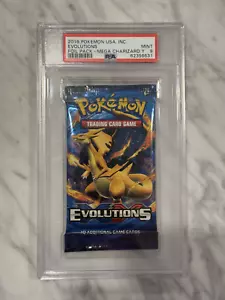 2016 XY Evolutions Mega Charizard Art Graded Pokémon Pack - Picture 1 of 2