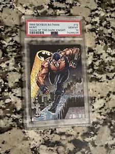1994 Skybox Batman Saga of the Dark Knight #72 Hunt BANE PSA 10 Gem Mint - Picture 1 of 2