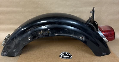 Guardabarros trasero genuino Harley-Davidson Sportster, 82-03, 59674-81C, luz trasera, placa Foto 1 de 4