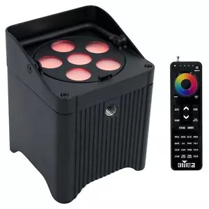 Chauvet DJ Freedom Par T6 Wireless Rechargeable RGB DMX Wash Light+RFC-XL Remote - Picture 1 of 12