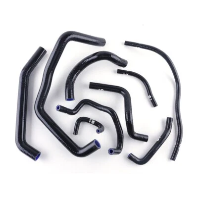 Black For 2002 2003 Honda CBR954RR CBR 954 RR Fireblade Silicone Radiator Hose Foto 1 de 4