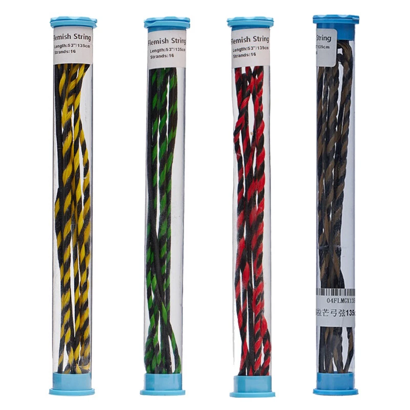 16 Strands Flemish Twist Bow String Dyneema for AMO 57" 61" Recurve Bow Longbow - Image 1 of 4