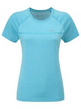 Ronhill  Running Jogging Gym everyday short sleeve Tee shirt top Surf Marl