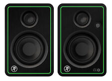 (2) Mackie CR3-X 3" 50w Creative Reference Multimedia Studio Monitors Speakers