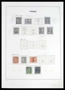 Lot 39696 Briefmarkensammlung Kanada 1859-1988 in Davo Album. - Bild 1 von 10