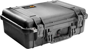 NIOB Pelican 1500-000-110 Medium Crushproof Protector Dry Case with Foam (Black) - Picture 1 of 9