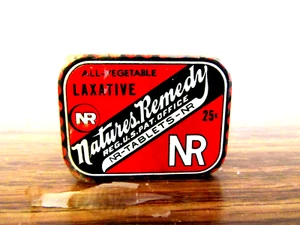 Vintage NR Natures Remedy tutte le compresse lassative vegetali latta - Foto 1 di 3