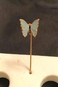 Enamel butterfly lapel pin