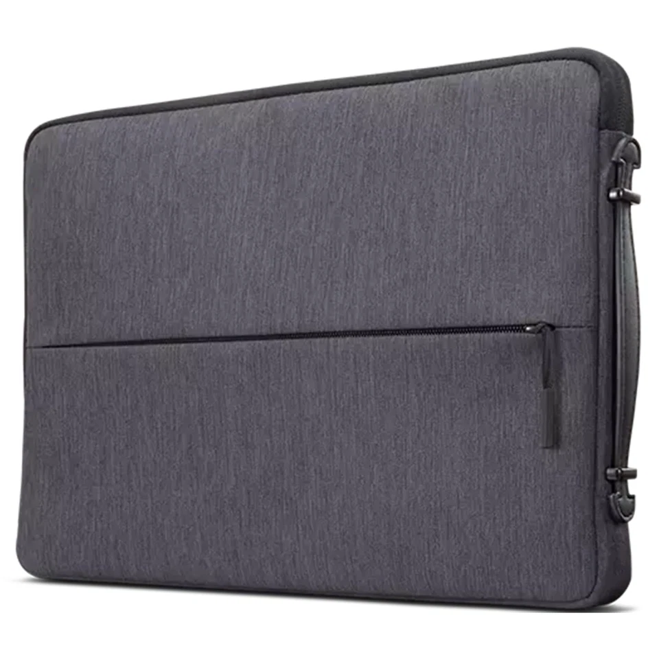 14 Inch Charcoal Grey Portable Laptop Sleeve Case Water Resistant Durable Design - Image 1 of 4