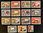 Dominica Stamps Kgvi 1938-47 Sg99/109 Mnh/Mlh As Photos (Cv £75)